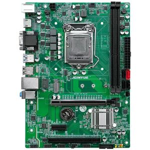 เจกินยูเอ บี 75 เอ็ม-วีเอช พลัสเมนบอร์ด LGA1155 หน่วยความจำ DDR3 แบบดูอัลแชนเนล USB 3.0 ใหม่เดสก์ท็อปคอร์ I5/i3/ซีออนซีพียู หน่วยความจำ DDR3 แบบดูอัลแชนเนล - Product Image 1