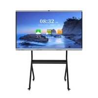 Table numérique MWE en stock aux États-Unis/En Europe, 55/65/75/85 pouces, tableau blanc interactif tactile à 20 points, Android Windows, conférence, éducation