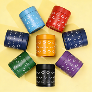 カスタム30g・<span class=keywords><strong>40g</strong></span>抹茶缶、印刷・エンボス加工スパイラルカバー付き、コーヒー・緑茶・スパイス・プロテインパウダー用バルク金属包装 - Product Image 3