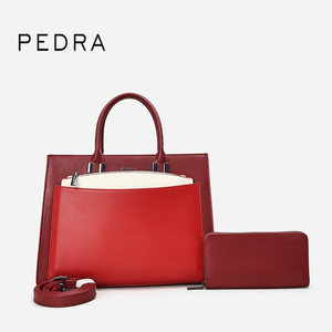 Sac à main en <span class=keywords><strong>cuir</strong></span> PU de luxe pour femmes PEDRA - Fermeture éclair antivol imperméable, <span class=keywords><strong>bandoulière</strong></span> amovible, sac à main pour femmes - Product Image 3