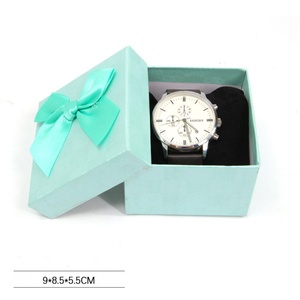 Jewelry Gift <b>Box</b> with Bow Watch Bracelet <b>Storage</b> Cardboard Packaging <b>Box</b> with Pillow <b>Paper</b> Jewelry case Custom logo - Product Image 5