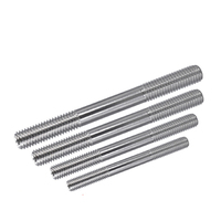 Tige filetée à double extrémité en acier inoxydable Tengri, en alliage de nickel, avec écrous assortis pour la connexion d'équipements