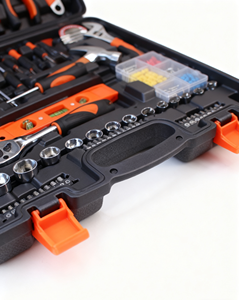 Coffret d'outils ménagers en acier au chrome-vanadium Outils à main avec embouts de tournevis de précision Clé hexagonale Faucille - Product Image 3