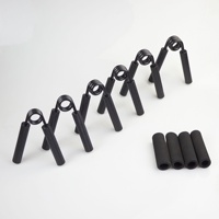 Poignée en aluminium de type A pour rééducation, exercice des doigts, fitness, musculation et décompression, en métal, réglable et allongée