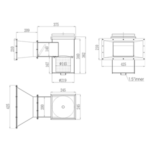 Écumoire de <span class=keywords><strong>piscine</strong></span> commerciale en acier inoxydable Finn Forst Fenlin, raccord d'entrée robuste, <span class=keywords><strong>filtration</strong></span> durable, pour <span class=keywords><strong>piscine</strong></span> enterrée en extérieur - Product Image 3