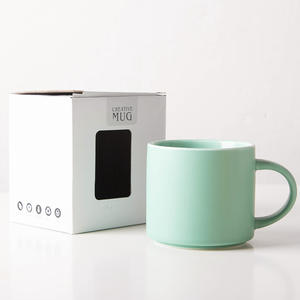 Tasse <span class=keywords><strong>en</strong></span> porcelaine de couleur unie de Style europé<span class=keywords><strong>en</strong></span> <span class=keywords><strong>Couple</strong></span> tasse à café motif de dessin animé peut ajouter un logo lave-vaisselle micro-ondes utilisation de <span class=keywords><strong>voyage</strong></span> sûre - Product Image 4