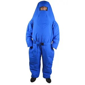 Водостойкая криогенная одежда с жидким азотом, подходит для глубоко-холодных и низкотемпературных рабочих костюмов