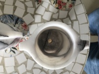 Vase en marbre blanc fabriqué à la main | Décoration de luxe pour la maison et le bureau | Pot de fleur en pierre unique pour la décoration intérieure | Prix de gros