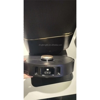 DREAME X40 Pro Ultra Aspirateur Robot Intelligent Humide et Sec pour Hôtels LDS 158F 3.2L avec Vidange Automatique du Sac à Poussière, Brosse Latérale 10mm et LiDAR