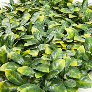 China Manufacture Wholesale Uv Proof Removable Artificial Green Plant Wall Artificial Boxwood Mat Vertical Garden