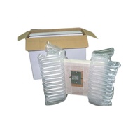 Emballage de colonne de bouteille de vin gonflable imperméable, style rouleau, film de protection de colonne d'air, protection contre les chocs, protection contre les chutes