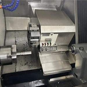 Đài Loan <span class=keywords><strong>CNC</strong></span> Lathe tck46a tốc độ cao Đài Loan tuyến đường sắt nghiêng giường quay trung tâm với trục Y và trung tâm phay - Product Image 2
