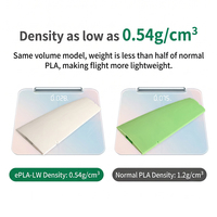 Filament d'impression 3D ESUN PLA-LW 1,75 mm 1 kg pour imprimante FDM, plastique moussant, poids léger, drones, modèles d'avions, garantie de qualité