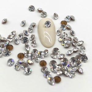 <span class=keywords><strong>Swarovski</strong></span> 1100 8 facettes rondes Pointback <span class=keywords><strong>strass</strong></span> <span class=keywords><strong>pour</strong></span> robe de mariée de luxe robe de soirée quotidienne étincelante haut de gamme Nail Art - Product Image 2