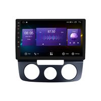 MeiHua Autoradio Android pour VW Jetta/Sagitar/Golf 5/Bora Android13 4 + 32GB Navigation Multimédia Tablette 10 "GPS Stéréo