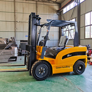 Carretilla elevadora eléctrica más barata carretilla elevadora de batería todo terreno con cargador 1ton 1.5ton 2ton 2.5ton 3ton 3.5ton empilhadeira eletrica - Product Image 3