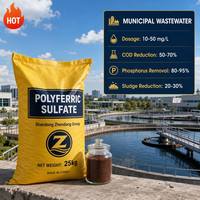 Polysulfate ferrique PFS Agent de traitement de l'eau pour la réduction de la consommation de chlore chimique
