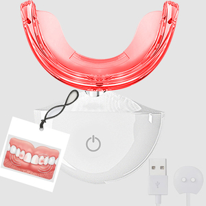 Dispositivo de Terapia de Luz Roja de 32 LED para Cuidado Bucal, Salud de las Encías, Blanqueamiento Dental, Masajeador de Limpieza Infrarroja Portátil con Alimentación USB - Product Image 2