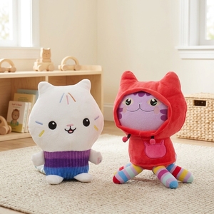 Peluche transfrontalière prête à l'emploi <span class=keywords><strong>Gabby</strong></span>'s Dollhouse : Sirène câlinant un chat - Product Image 5