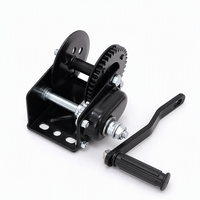 Treuil de bateau autobloquant avec frein automatique et sangle personnalisable en acier pour le remorquage de yachts et de remorques