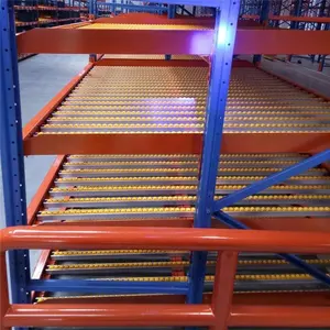 Factory Price Carton Storage Flow Gravity Pallet Roller Rack Warehouse Storage Racking System
