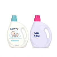 Lessive liquide en gel écologique pour bébé, 2000 ml, marque distributeur, ingrédients naturels, parfum personnalisable