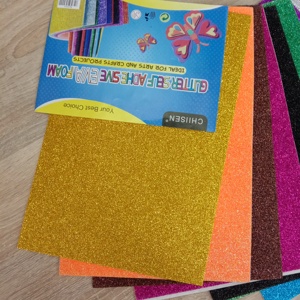 EVA <span class=keywords><strong>โฟม</strong></span>กลับ Glitter ผสม10สีกาวสติกเกอร์ - Product Image 4