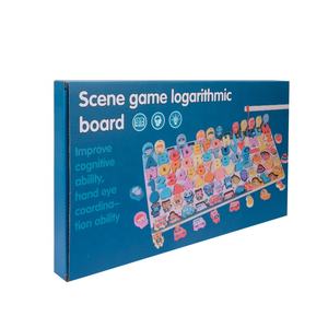 กระดานลอการิทึมตัวต่อลูกปัดเดินสำหรับสัตว์การจำแนกสี4-in-1ทำจากไม้ของเล่น - Product Image 5