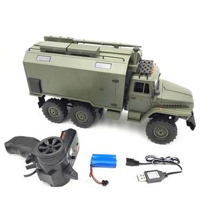 WPL B-36 B 1:16 Simulación a Escala Real, Camión Militar Soviético <span class=keywords><strong>Ural</strong></span> con Tracción en las 6 Ruedas, Modelo RC 6x6 - Product Image 6