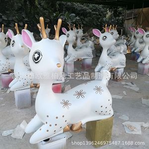 Figurine de dessin animé en résine, décoration du Nouvel An chinois, design moderne, à poser au sol en extérieur, durable, emballage individuel - Product Image 5