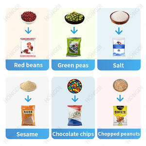 Máquina Empacadora Automática de Cangilones Basculantes Modelo 450, Máquina VFFS de Cangilones de Cadena para Productos de Ferretería, Snacks y Productos de Forma Irregular - Product Image 3