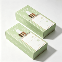 Scatola di Imballaggio in Cartone Bianco Economica da Fabbrica Cinese, Design Personalizzato per Cosmetici, Prodotti per la Cura della Pelle, Oli Essenziali, Scatola per Flaconi Contagocce
