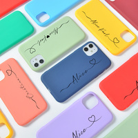 Coque de téléphone personnalisée avec impression de logo OEM en vrac pour Iphone 11 12 13 14 15 Pro Max X XS XR 7 8 Plus