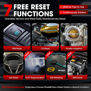 LAUNCH X431 CRP 123E V3.0 OBD2 <strong>Code</strong> Reader Scanner Professional Car Diagnostic Tool Diesel Models Supports <strong>4</strong> Systems English - Product Image 2