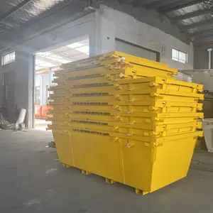 Contenedor de residuos de carretilla elevadora de reciclaje, contenedores de saltar, 2M