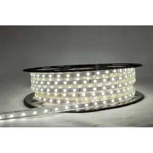 25 metri LED tubo 5050 rotolo 110v spina luce bianca fredda temperatura colore RGB paesaggio giardino applicazione corpo in PVC EPistar WiFi - Product Image 3