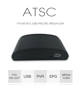 HENGLI/OEM 高清数字电视接收器 H.265 H.264 HEVC YouTube 调谐器 DVB ATSC FTA 机顶盒 - Product Image 2