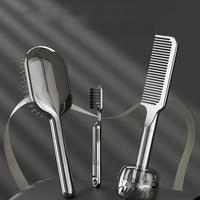 Set Hadiah Sisir Rambut Logam Promosi Custom Grosir dengan Alas Bantal, Hadiah Romantis Hari Valentine & Ulang Tahun untuk Pasangan