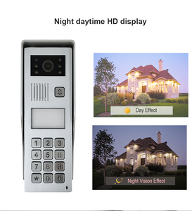 Videoportero de 10 pulgadas, videoportero con WiFi tuya Smart Home AHD1080P, entrada de puerta con código de acceso y huella dactilar - Product Image 2