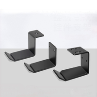 Support métallique pour écouteurs, crochet pour casque supra-auriculaire, support pour microphone, support de rangement multifonctionnel pour bureau