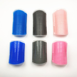 Eenvoudige PP-materiaal wandhoek krabplank voor katten (universeel voor katten & honden - krabben, masseren en jeuk verlichten) - Product Image 2