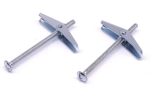 Anclajes de pared hueca de acero galvanizado M4-M12 de 63 mm (2 1/2 pulgadas) con tornillo de máquina, tipo perno de anclaje de resorte, precio de fábrica China - Product Image 4