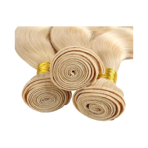 Extensions de cheveux vierges de qualité supérieure, double trame, non traitées, sans nœuds, Remy, aspect naturel, cheveux indiens lisses et soyeux - Product Image 1