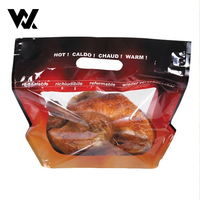 Bolsas Doypack Personalizadas de Plástico Impresas para Alimentos, Aptas para Microondas, Antivaho, para Pollo Asado en Rotisserie, con Cierre