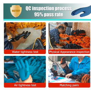 <span class=keywords><strong>Gants</strong></span> en caoutchouc de qualité alimentaire Xingli pour l'industrie de la transformation des aliments et de la pêche <span class=keywords><strong>Gants</strong></span> antidérapants et anti-coupure avec approbation <span class=keywords><strong>ATEX</strong></span> - Product Image 2