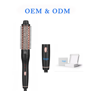 เครื่องม้วนผม PTC ควบคุมอัตโนมัติแสดงอุณหภูมิแบบ LED เครื่องจัดแต่งทรงผมไฟฟ้าได้รับการรับรองจาก CE ROHS - Product Image 4
