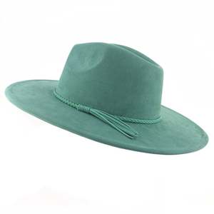 Nouvelle Arrivée 2025 – Chapeau Fedora en Daim à Large Bord Style Jazz Panama pour Hommes et Femmes – Idéal pour la Mode, les Tenues, les Fêtes en Plein Air, les Voyages et les Affaires - Product Image 1