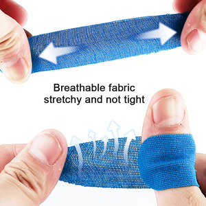<span class=keywords><strong>SNM</strong></span> Factory Direct Cinta de pulgar de bolos multicolor Cinta de dedo de Vendaje deportivo transpirable elástico - Product Image 2