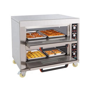 Panadería comercial Donut eléctrico de <span class=keywords><strong>segunda</strong></span> <span class=keywords><strong>mano</strong></span> 1 cubierta 3 bandeja árabe Pita pan pastel tostadora <span class=keywords><strong>horno</strong></span> de Dubai - Product Image 3