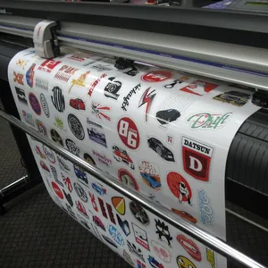 80 Micron 100 Micron PVC Sticker Paper Rolls Self Adhesive Vinyl for Advertising